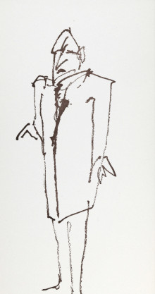 Constant Nieuwenhuys-Les visiteurs du vernissage 22, 1987