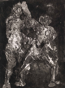 Constant Nieuwenhuys-Geboorte van een aquatint 5, 1994