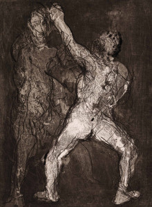Constant Nieuwenhuys-Geboorte van een aquatint 8, 1994