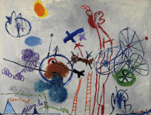 Constant Nieuwenhuys-Adieu la P, 1962