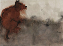 Constant Nieuwenhuys-Chien Abandoné, circa 1982