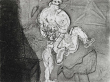 Constant Nieuwenhuys-Danser met vogel, 1971
