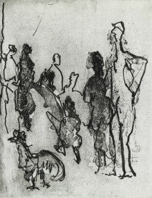 Constant Nieuwenhuys-Verdwaalde haan, 1992