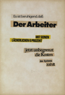 Constant Nieuwenhuy-Es ist berühigend, 1972