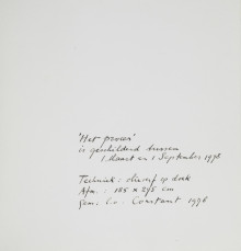 Constant Nieuwenhuys-Het proces 26a, 1978