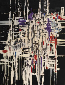 Constant Nieuwenhuys, La ville noyée, 1956