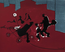 Constant Nieuwenhuys-Labyrismen 2, 1968