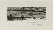 Constant Nieuwenhuys-12 Radierungen zu New Babylon-Landschap met sectoren, 1970