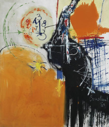 Constant Nieuwenhuys-Le Labyriste, 1963