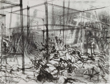 Constant Nieuwenhuys-Ontwaakt verworpenen der aarde, 1970