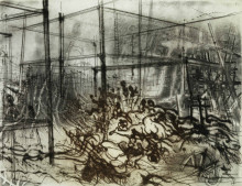 Constant Nieuwenhuys-Ontwaakt verworpenen der aarde II, 1970