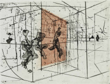 Constant Nieuwenhuys-Rood vlak, 1970