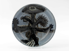 Constant Nieuwenhuys-Keramisch bord, 1948