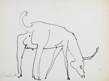 Constant Nieuwenhuys-ZT/Hertenbok, ca 1980