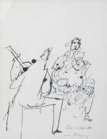 Constant Nieuwenhuys-ZT/Gitaarspeler en zangeres, ca 1978