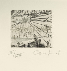 Constant Nieuwenhuys-12 Radierungen zu New Babylon-ZT, 1970