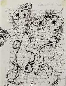 Constant Nieuwenhuys-Accouplement, 1946