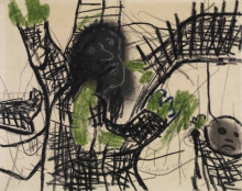 Constant Nieuwenhuys-Compositie met kop, 1951