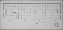 Constant Nieuwenhuys-Tentoonstelling V2 Omgang-Bouwtekening blad 4, 1965