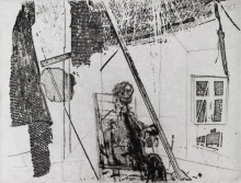 Constant Nieuwenhuys-De Woningkraker I, 1971