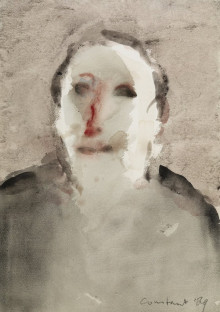 Constant Nieuwenhuys-ZT/De rode neus, 1989