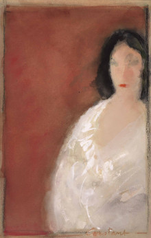 Constant Nieuwenhuys-Derrière la fenêtre, ca 1989