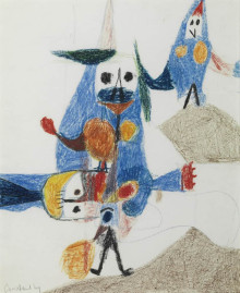 Constant Nieuwenhuys-Figuren, 1949