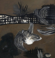 Constant Nieuwenhuys-Gewonde duif, 1951