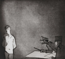 Constant Nieuwenhuys-Het verhoor II, 1983