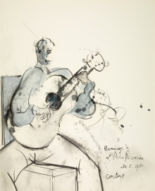 Constant Nieuwenhuys-Hommage à el Niño Ricardo, 1980