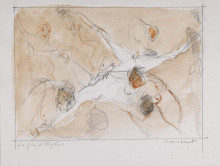 Constant Nieuwenhuys-La fin d'Orphé, 1987 ca