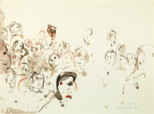 Constant Nieuwenhuys-La foule, 1988