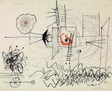 Constant Nieuwenhuys-Labyratoire, 1962