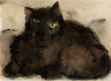 Constant Nieuwenhuys-Le matou, 1991