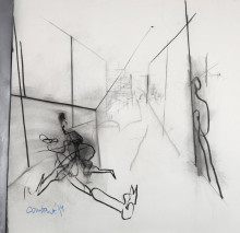 Constant Nieuwenhuys-Le voyeur, 1974