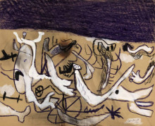 Constant Nieuwenhuys-L'Imagination effrayante 3, 1951