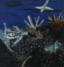 Constant Nieuwenhuys-Luchtaanval, 1951