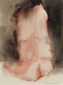 Constant Nieuwenhuys-ZT/Naakte rug, 1991