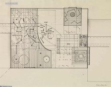 Constant Nieuwenhuys-Plattegrond van de oriënt sector, 1959