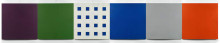 Constant Nieuwenhuys-ZT/Reeks van 6 gekleurde vlakken, 1953