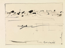 Constant Nieuwenhuys-Reis schets zomer 1965 II, 1965