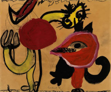 Constant Nieuwenhuys-Renardine, 1950