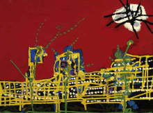 Constant Nieuwenhuys-Stad (Alba), 1956