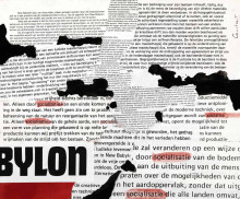 Constant Nieuwenhuys-Theorie collage New Babylon no. 2, 1974