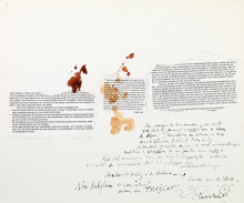 Constant Nieuwenhuys-Theorie collage New Babylon no. 3, 1974