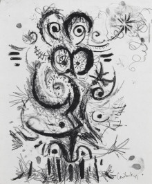Constant Nieuwenhuys, Vrouw, 1947