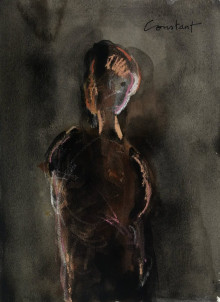 Constant Nieuwenhuys-ZT/Meisje, ca 1982