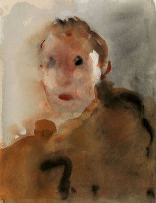 Constant Nieuwenhuys-Buste van een man, 1990
