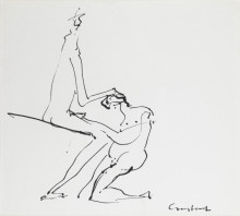 Constant Nieuwenhuys-ZT/Erotisch II, ca 1980