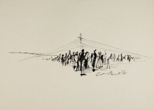 Constant Nieuwenhuys-Camping Babylon (Bohemen), 1965